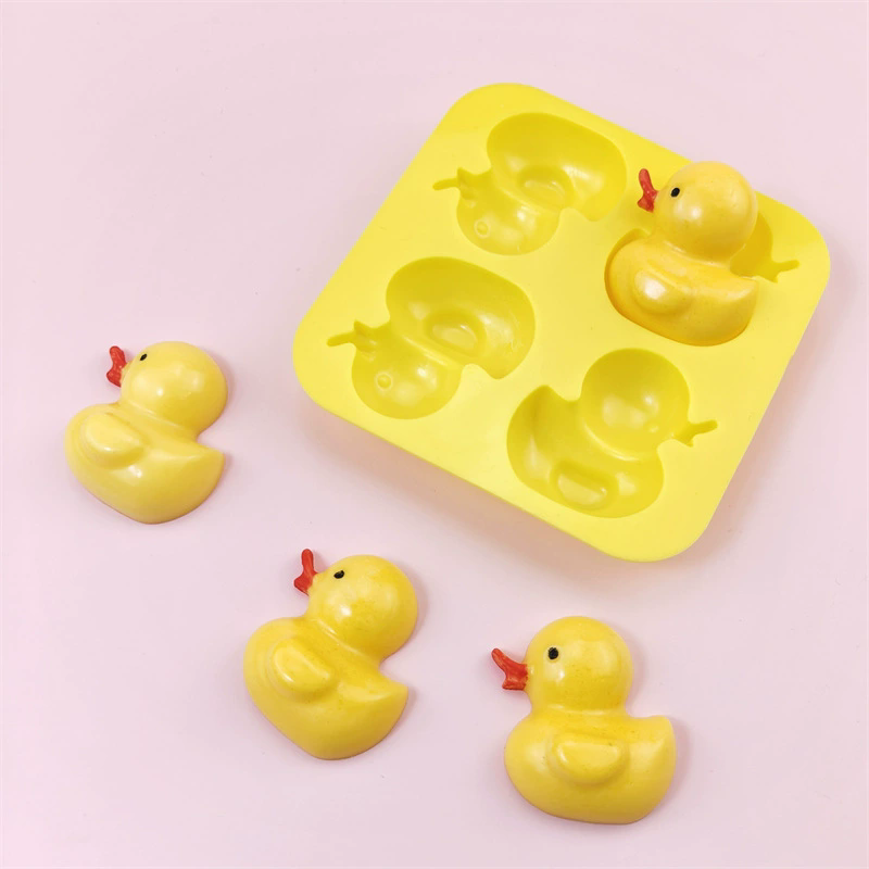 Soap Making Instructions - 3D Eend Siliconen Mal Voor Zeepmaken