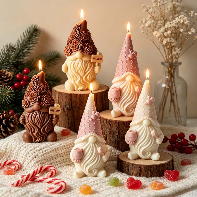 Soap Making Gifts - Aromatherapie Kaars Siliconen Mal DIY Kerstman