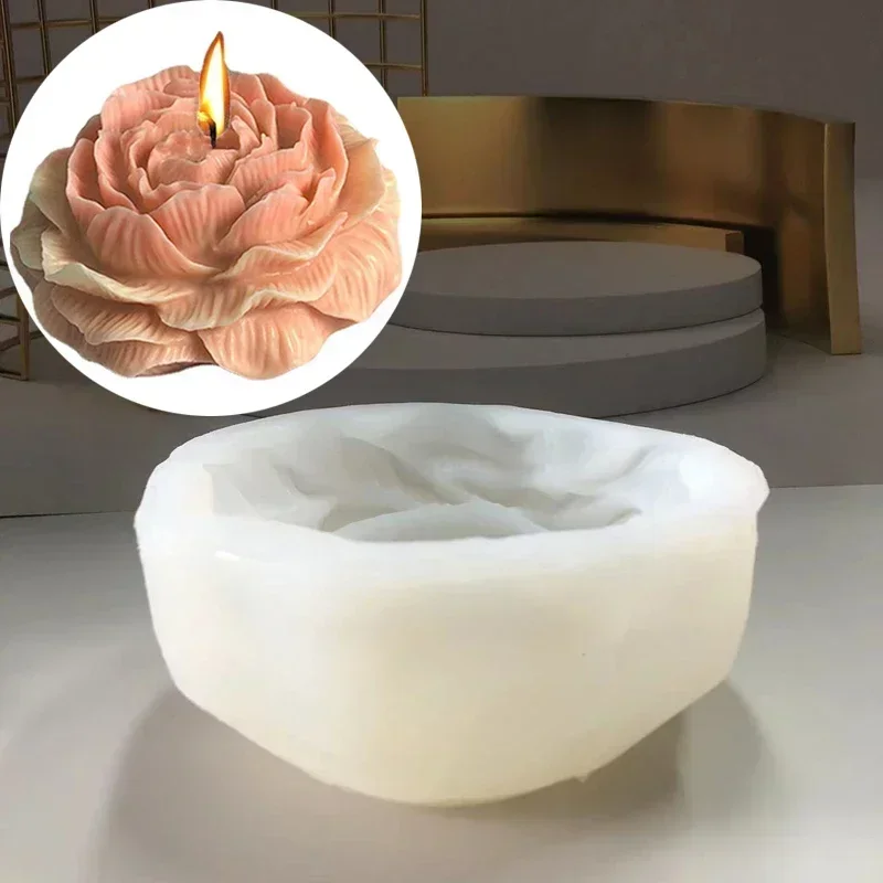 Soap Making Kit For Beginners - Extra grote 3D bloemenkaars siliconenmal DIY