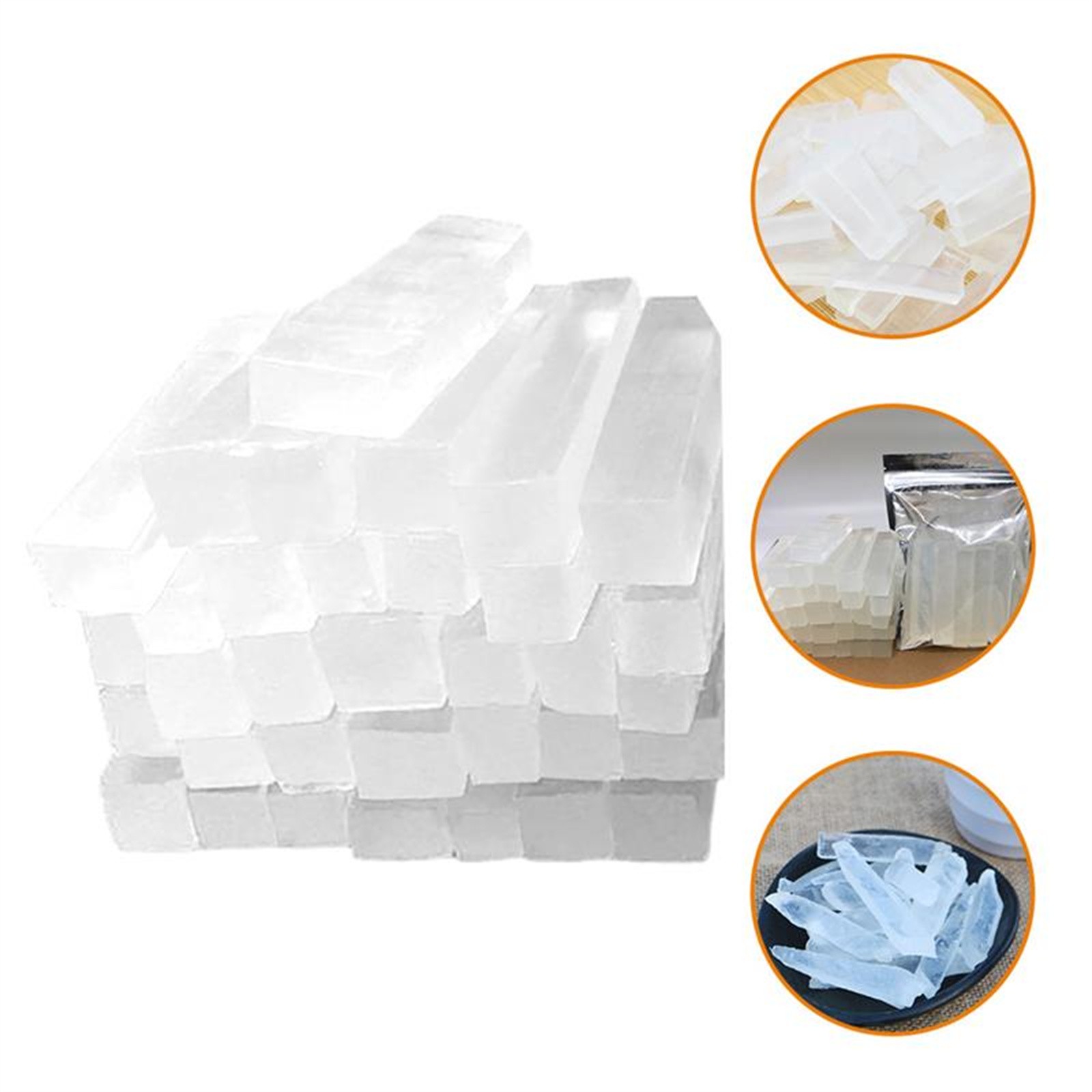 Soap Making Kit For Beginners - 250G zakje heldere glycerine handzeepbasis, biologische