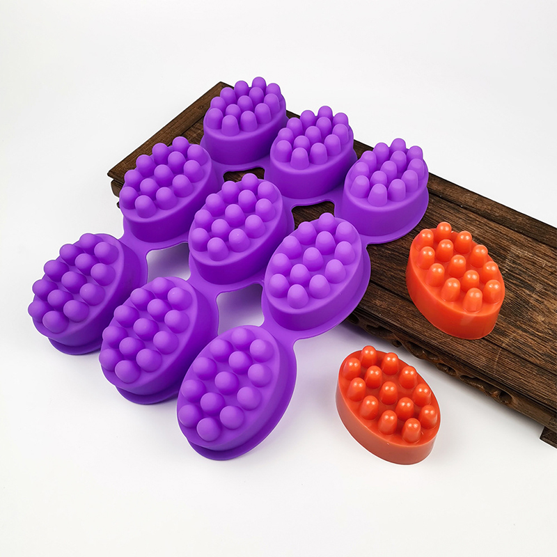 Soap Making Instructions - Nieuw # 3D siliconen zeepvorm, massagevorm