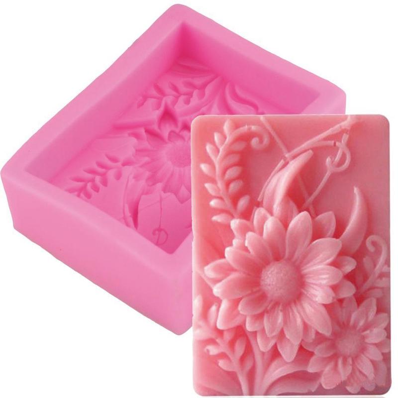 3D Vierkante Roos Bloem Silico - Soap Making Diy Kit recensie en prijs