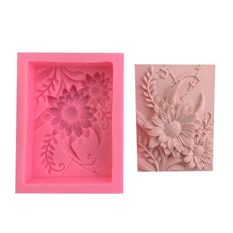 3D Vierkante Roos Bloem Silico - Soap Making Diy Kit recensie en prijs