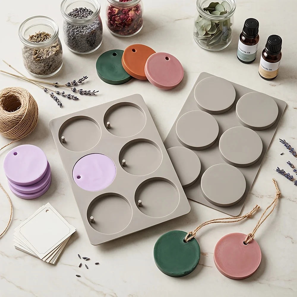 1 stuks siliconen mal met 6 ro - Soap Making Kit For Beginners recensie en prijs