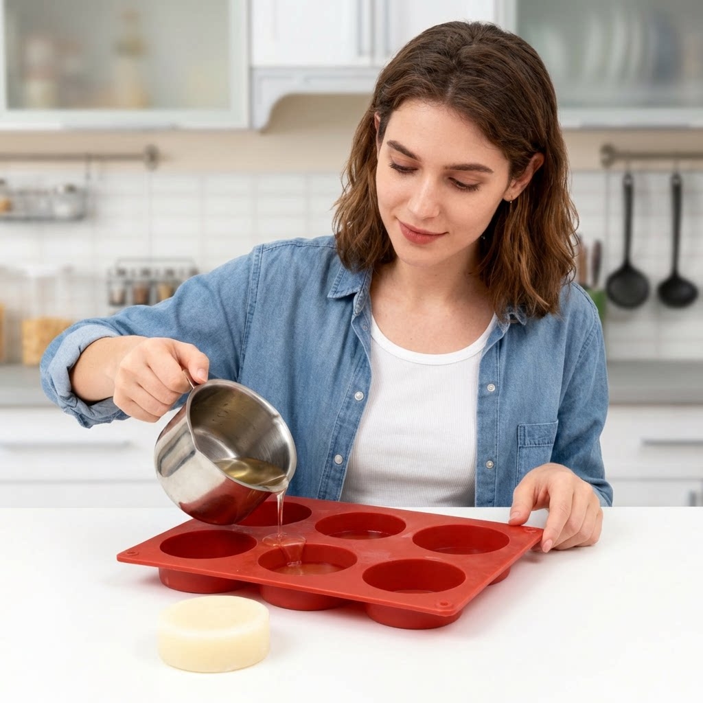 Ronde siliconen zeepvorm DIY h - Soap Making Instructions recensie en prijs